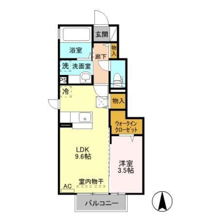 間取図 プリマコート