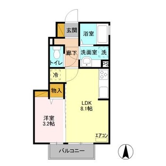 間取図 ルシール細谷　Ｃ