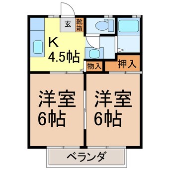 間取図 あおばハイツ