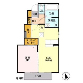 間取図 エルヴィレッジ　Ｆ