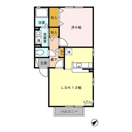 間取り図 アティール ソフィア　Ｂ