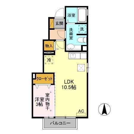 間取り図 ローズコート宮原　Ａ