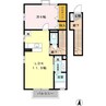 サニースクエア　Ｂ 1LDKの間取り