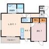 ヴィーナスヴィレッジⅥ 1LDKの間取り