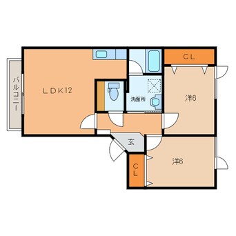 間取図 ヴィーナスヴィレッジⅢ