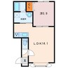 anfare 1LDKの間取り