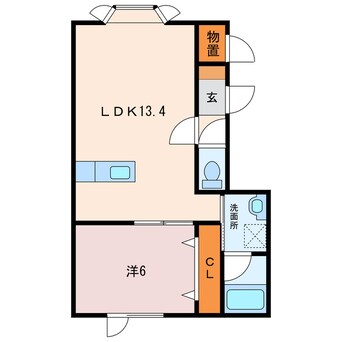 間取図 ヴィーナスヴィレッジⅣ