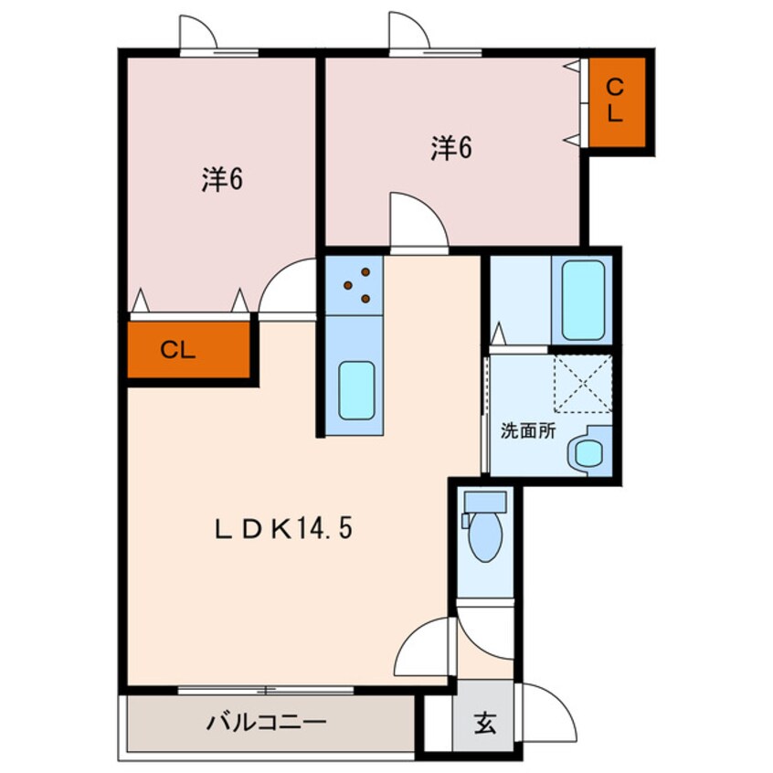 間取図 GLAND LINE