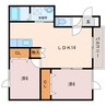 レインボーハウスTwinreefs 2LDKの間取り
