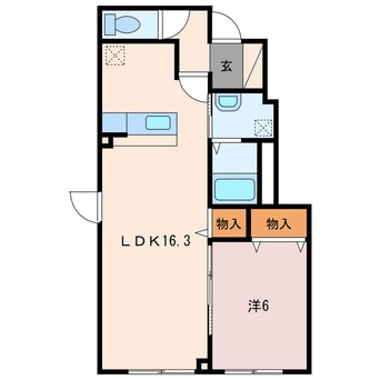 間取図 PACIFICO汐見A