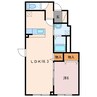 PACIFICO汐見A 1LDKの間取り