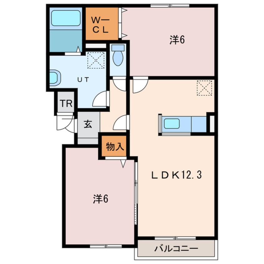 間取図 エクセルシオール
