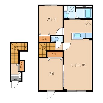 間取図 ラウレアⅡ