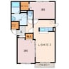 AUTANA アウタナ 2LDKの間取り