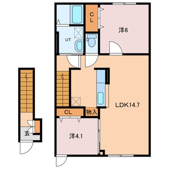 間取図 アドバンス　K