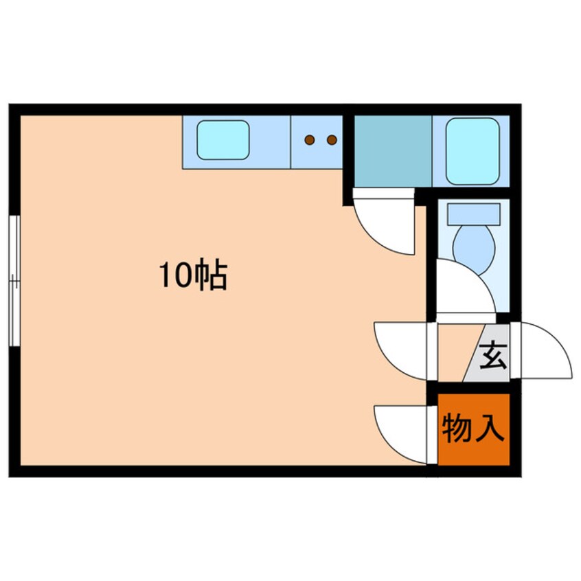 間取図 クリスタルコートA