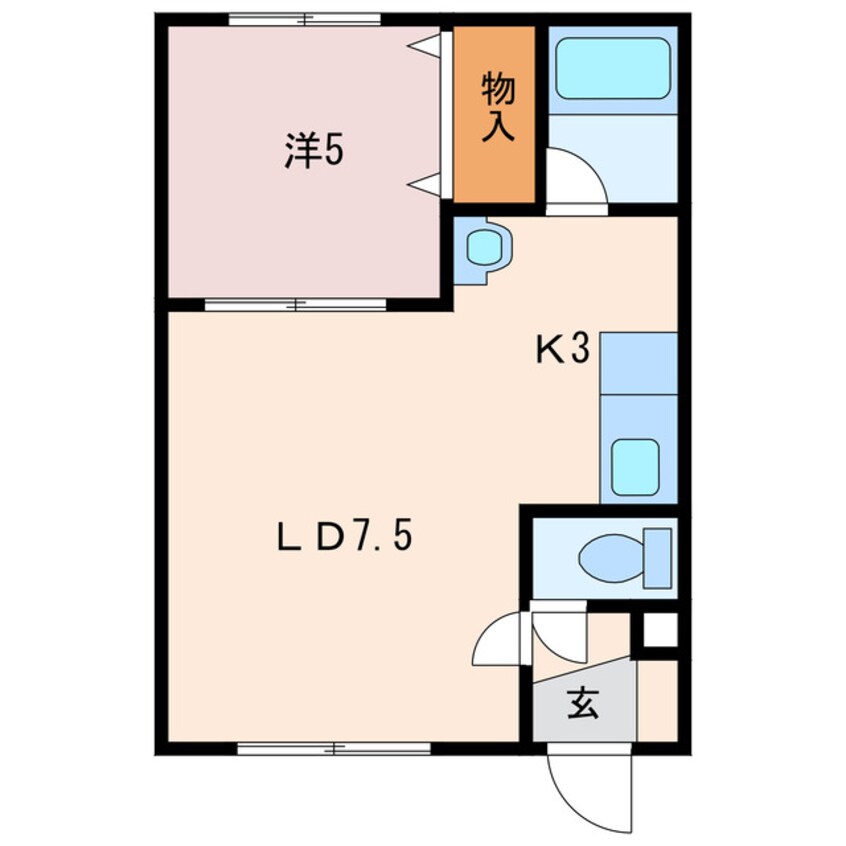 間取図 エスポワール菫