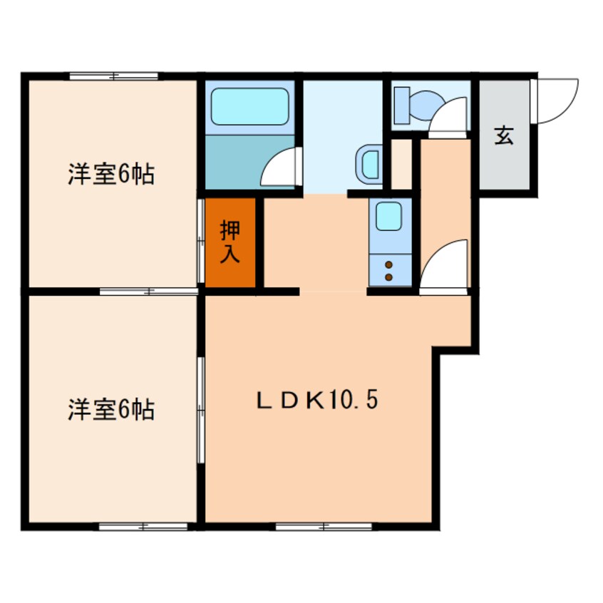 間取図 クリスタルハウスレモングラス