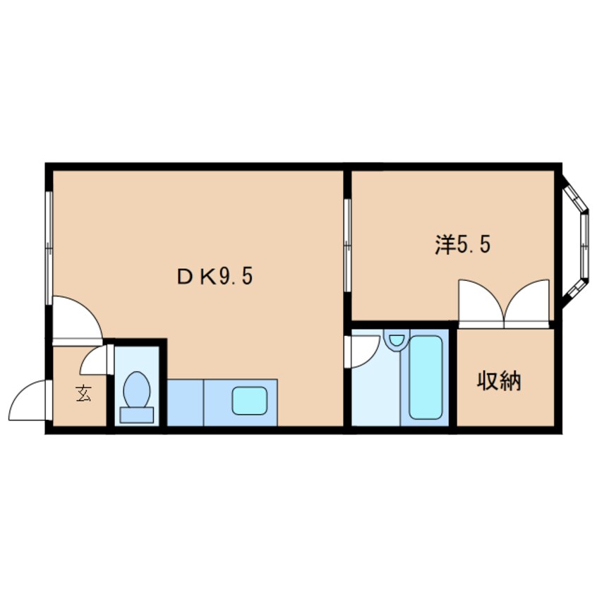 間取図 シエムⅠ