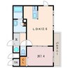 グランドール清水町 1LDKの間取り