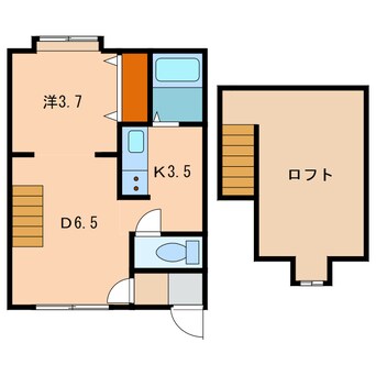 間取図 レインボーハウス浜町№Ⅻ