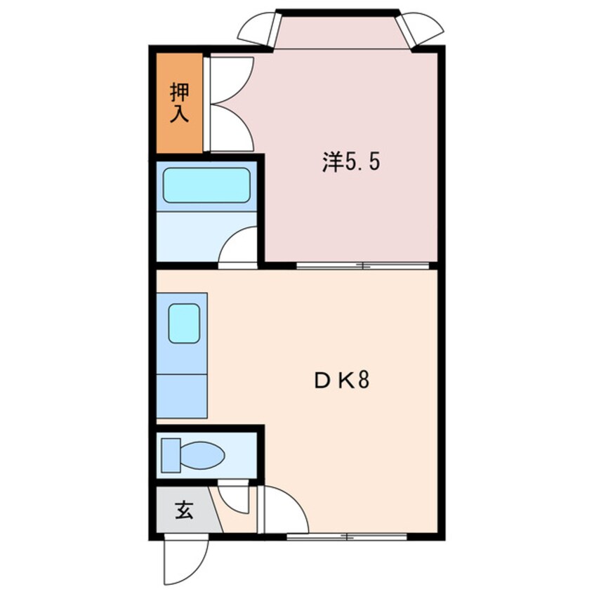 間取図 スカイハピネス