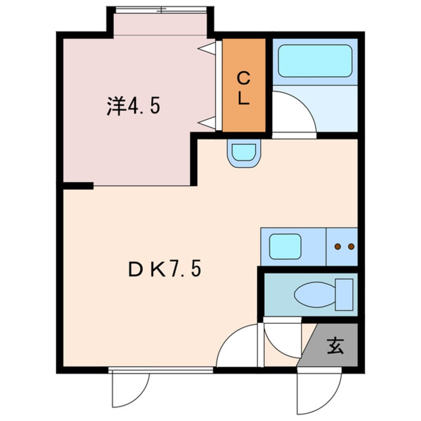 間取図 グランドのぞみ