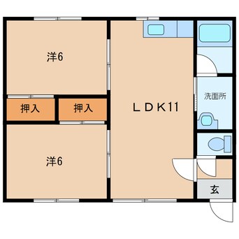 間取図 アインガーデン