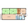 メルベール 3LDKの間取り