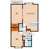 プレファシオ 2LDKの間取り