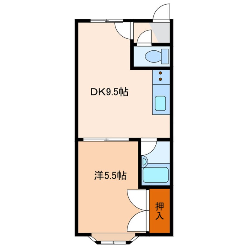 間取図 プラネートハイム