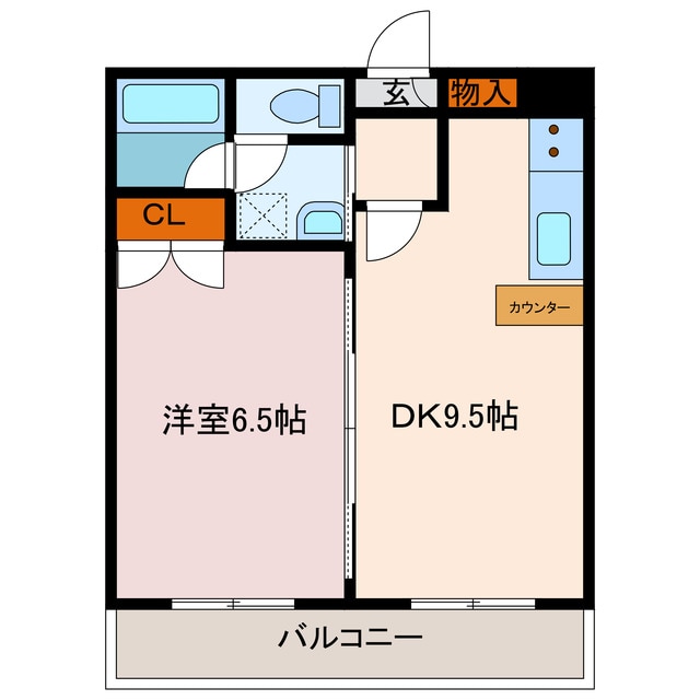 間取り図 グランドール錦西