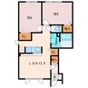 クラレ 2LDKの間取り