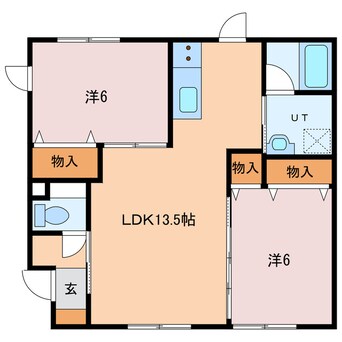 間取図 フルーツ　パト