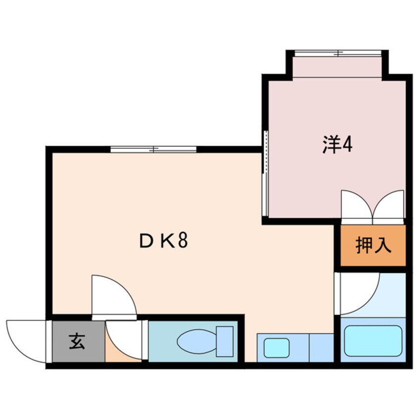 間取図 ノースアルカディア