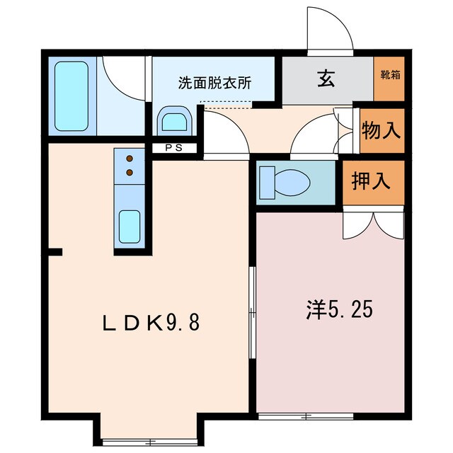 間取り図 Come this way 327
