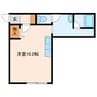 クローバーハウスNo.22 1Rの間取り