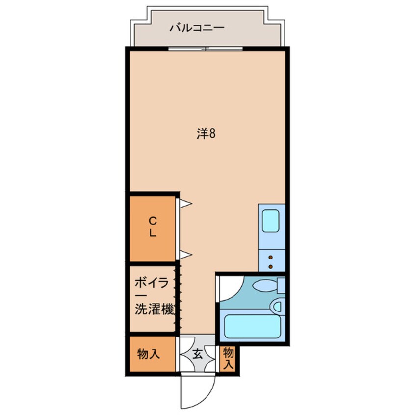 間取図 グランドール新生台