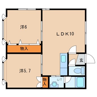 間取図 ブランドK9