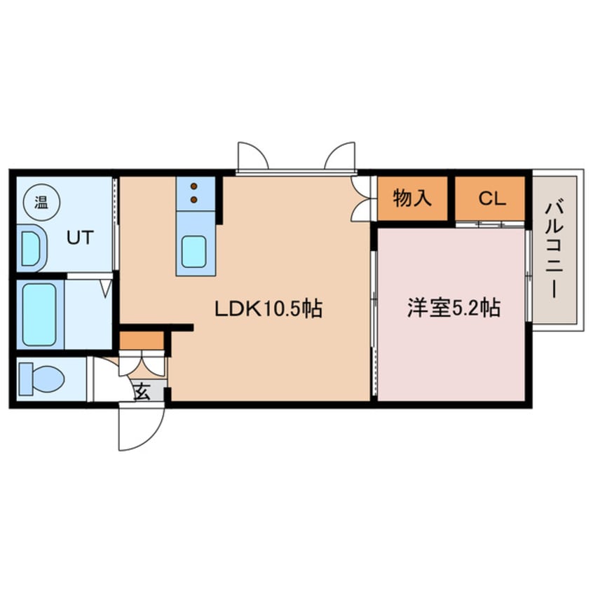 間取図 VIBRANTⅡ