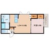 VIBRANTⅡ 1LDKの間取り