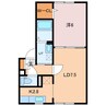 グランヴィラ 1LDKの間取り