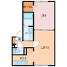 グランヴィラ 1LDKの間取り
