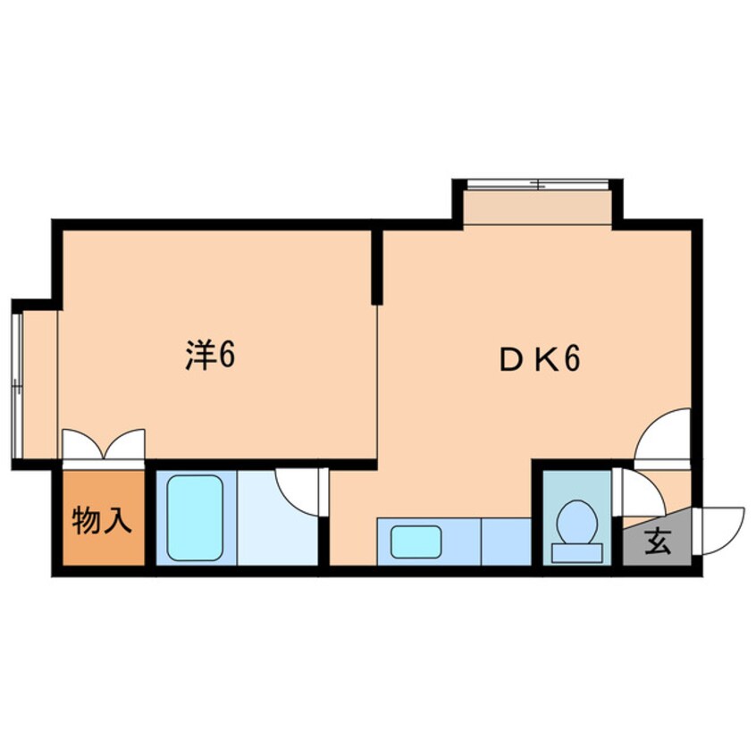 間取図 リラックスハイム白樺