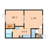 レインボーハウス永福No.26 1LDKの間取り