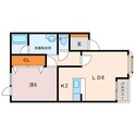 ルフージュⅠの間取図