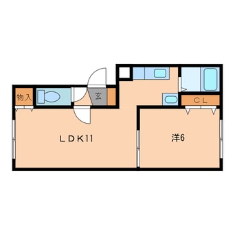 間取図 le bonheur