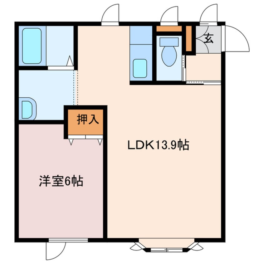 間取図 Life