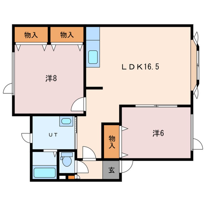 間取図 ティアラ77
