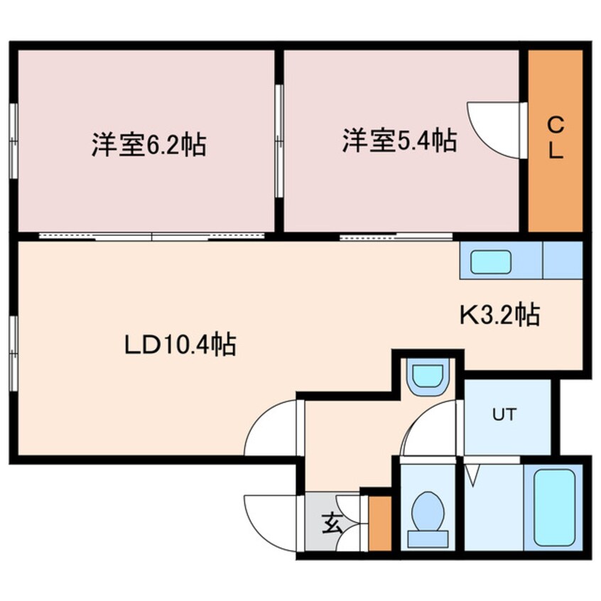 間取図 グランドゥールB